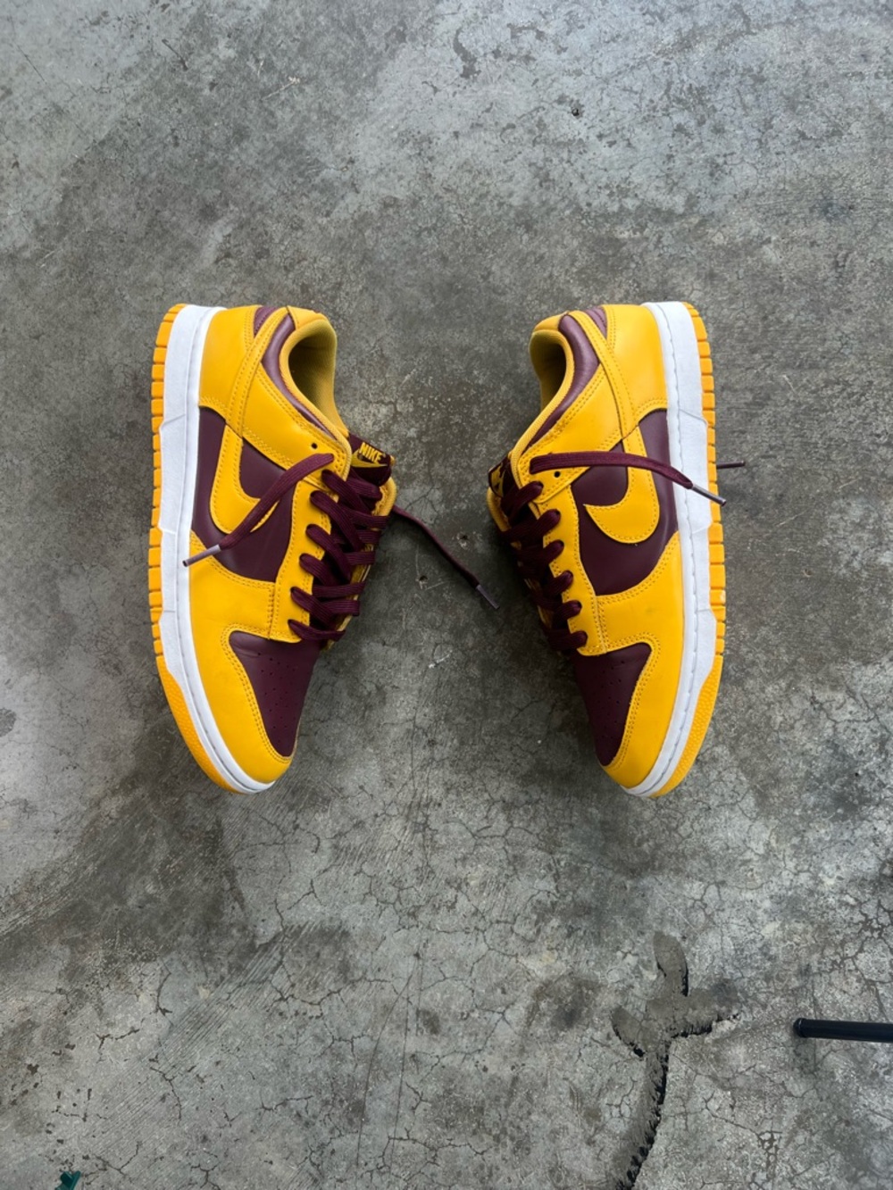 Nike Dunk Low Arizona State ASU Retro Sneakers Men’s Size 8.5 - Picture 3 of 11